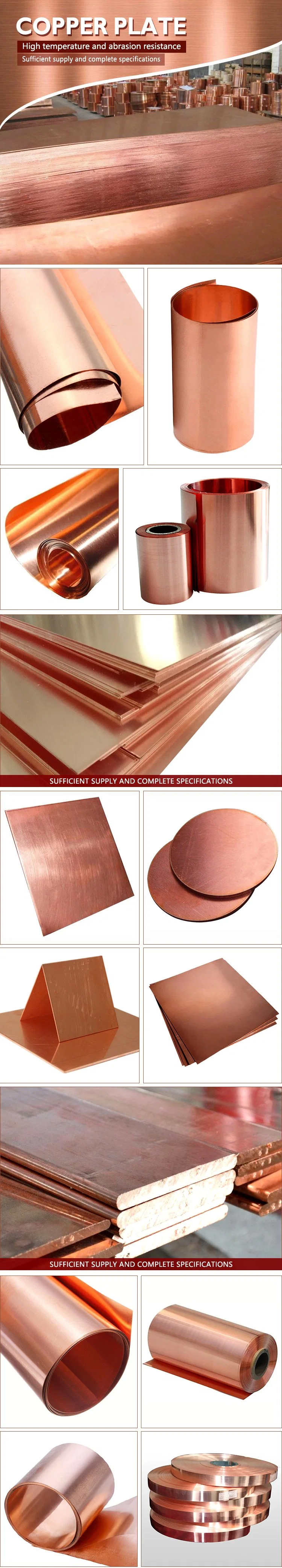 Cucrzr Chromium Zirconium Copper Sheet Plate Price