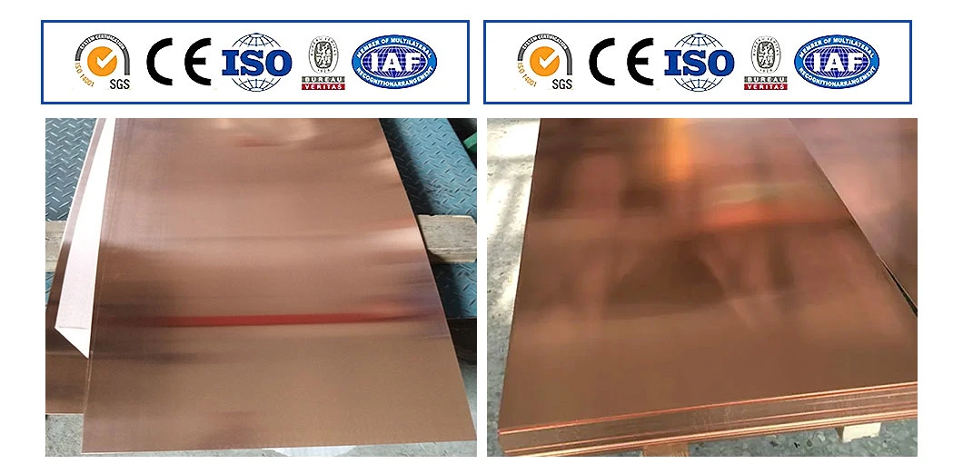 4X8 99.99% C10100 C10200 C10300 C10400 C10500 C10700 C10800 C10910 10920 Bronze Brass Copper Plate Sheet