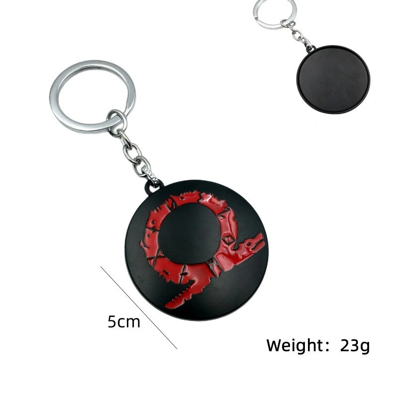 New Game Peripheral God of War Axe Keychain Weapon Model Pendant