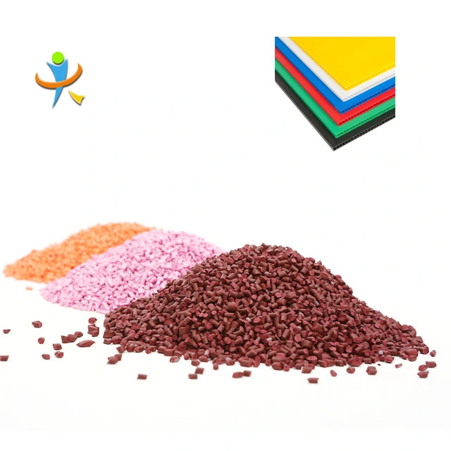 100% Virgin PP Carrier Plastic Injection Moulding High Concentration Biodegradable Colorants Materials Masterbatch Additives for Blow Film and Bags