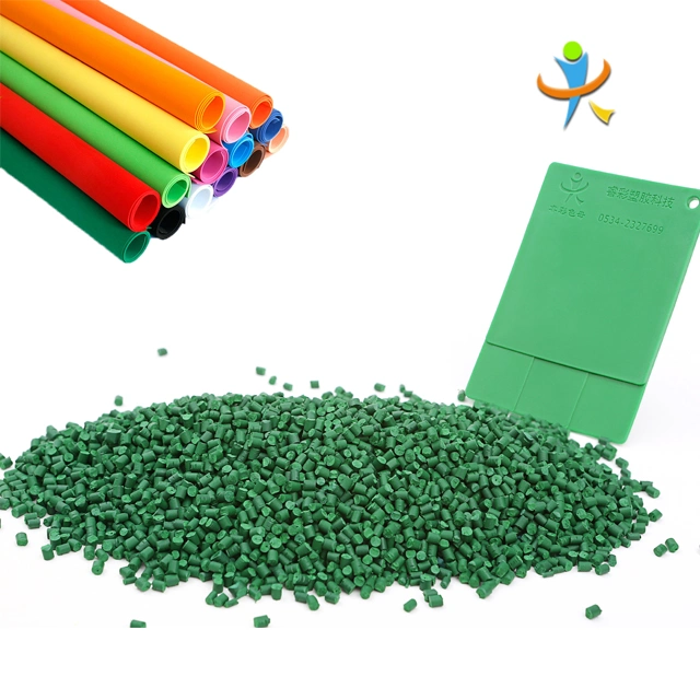 100% Virgin PP Carrier Plastic Injection Moulding High Concentration Biodegradable Colorants Materials Masterbatch Additives for Blow Film and Bags