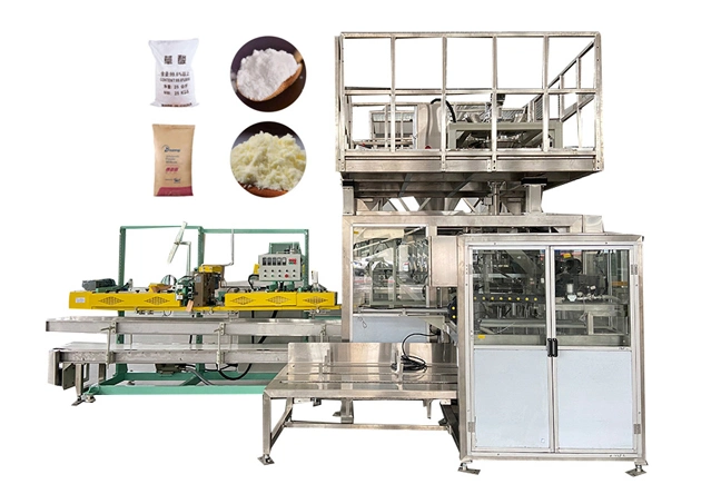 Huida Packing Ultra-Fine Powder Vacuum Bagging Machine Open Mouth Bag Filler for Superfine Powder Materials in Chemical, Agricultural Medicine