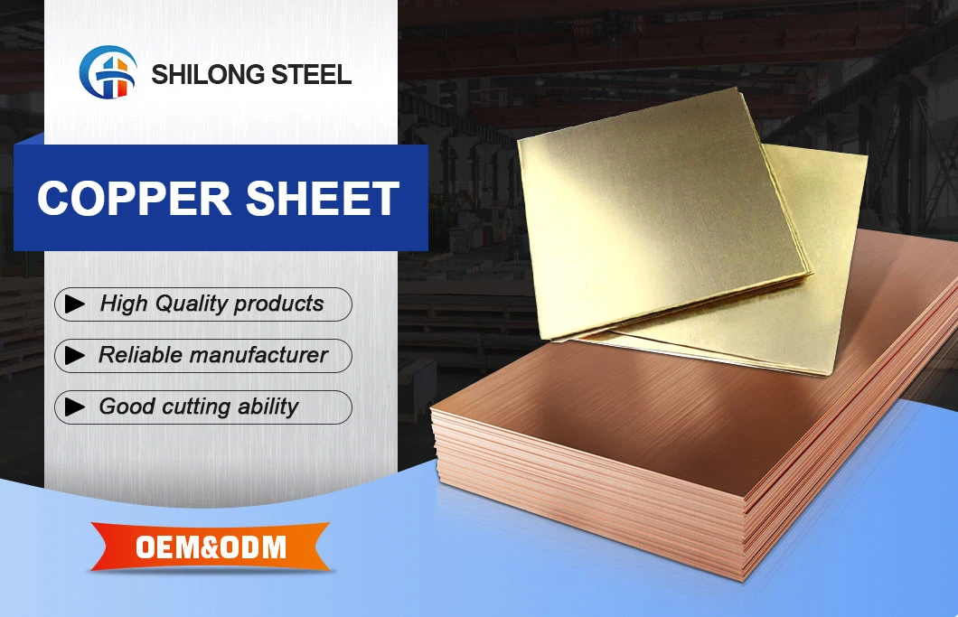 Chinese Hot Sale Customized 99.9% Pure Bronze / Brass T2 Copper /Stainless Steel/Aluminum/Carbon/Galvanized/Alloy/Roofing Sheet