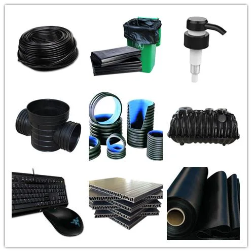 Free Sample HDPE Polyethylene Granules PP ABS Carrier Black Master Batch for Plastic