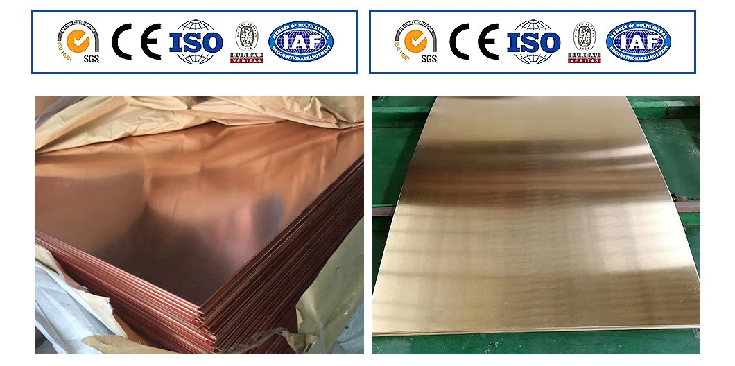 4X8 99.99% C10100 C10200 C10300 C10400 C10500 C10700 C10800 C10910 10920 Bronze Brass Copper Plate Sheet