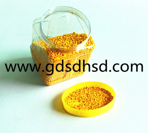 PP Material Orange Color Masterbatch Use for Injection Product