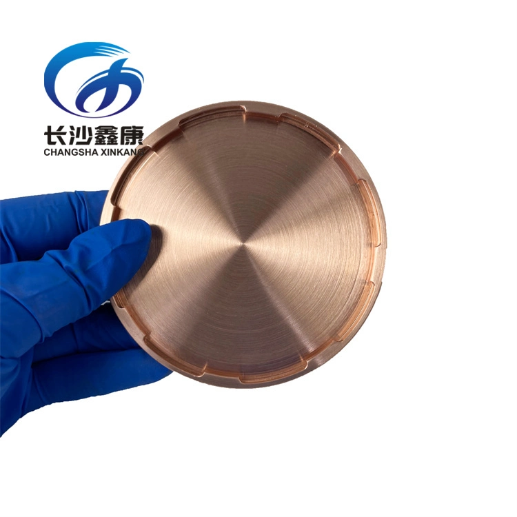 Copper Chromium Zirconium Alloy Backing Plate Copper Alloy Target