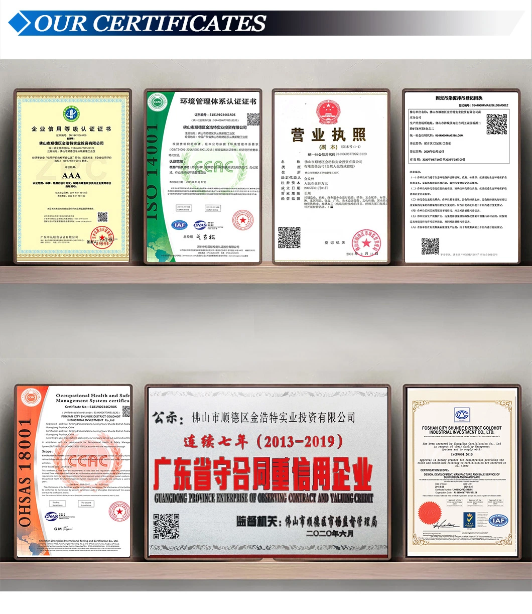 Acrylic PVC Metal Franchise Membership Authorized Certificate Plate Award Prize Medal Advertising Nameplate Plaque Coin Medallion