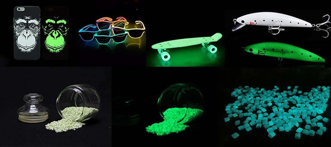 Glow in The Dark Photoluminescent Masterbatch for Plastic Injection