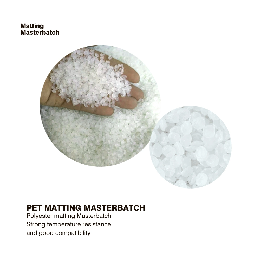 Excellent Polyester Matting Masterbatch Plastic for Injection and Blowing