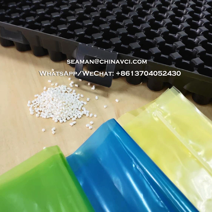 Vci Films, Bags, Trays &amp; Pods Extrusion/Blow Moulding/Injection Moulding Vci Masterbatch Resin