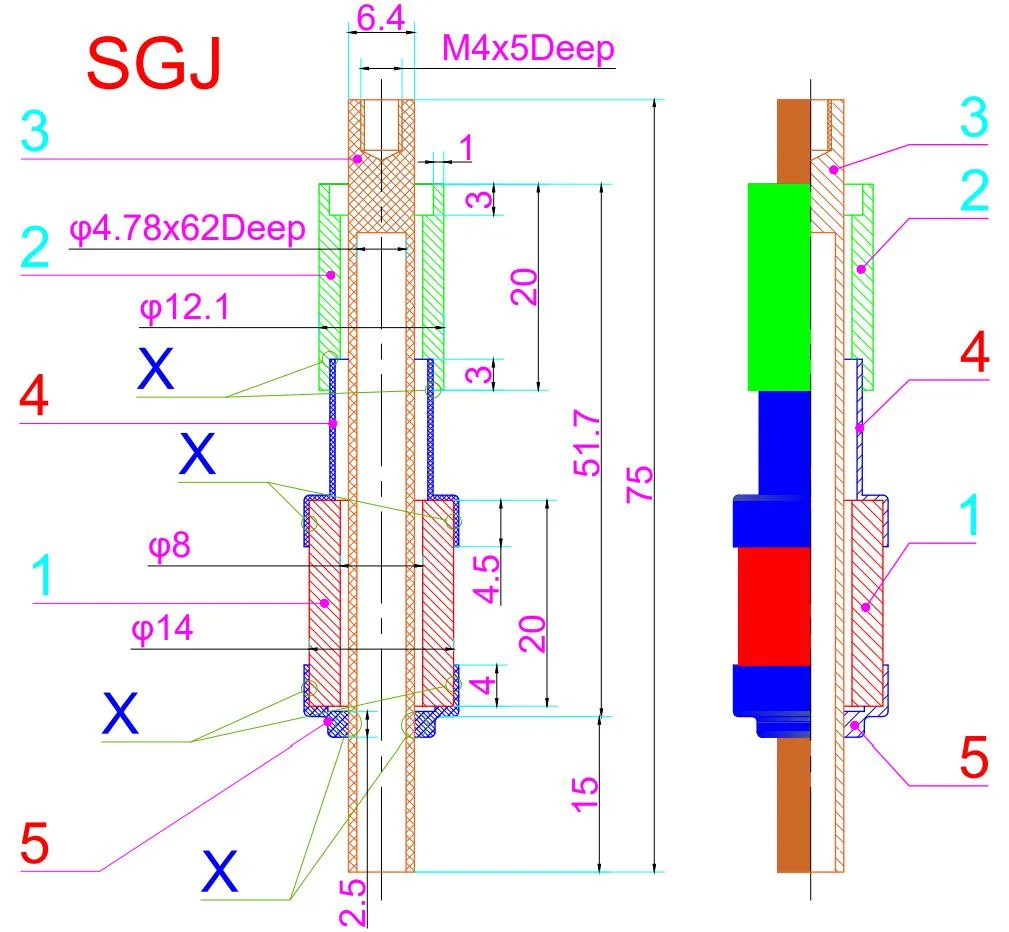 Sgj Silver Copper Eutectic Alloy AG72cu28 Brazing Wire Silver/AG Based Brazing Filler Metal