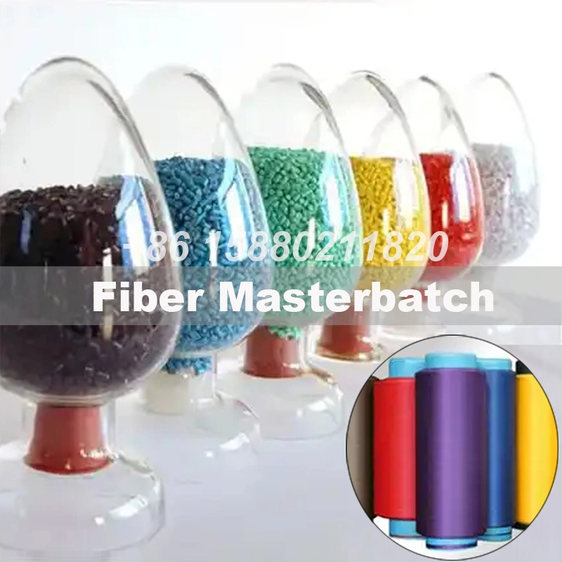 High Quality Polyester Nylon PP PA Pet Fiber Masterbatch for Polyester Yarn Fiber