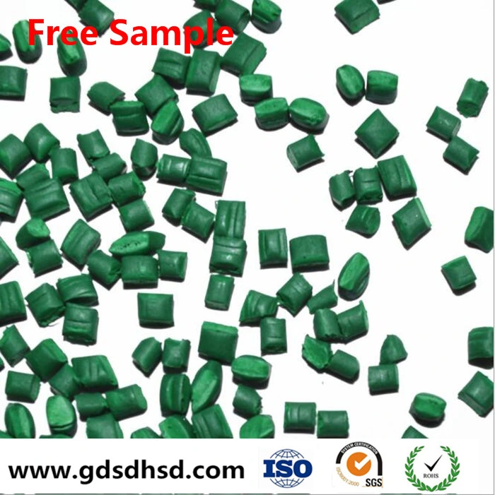 Green Color Masterbatch for Sinopec HDPE Film Grade