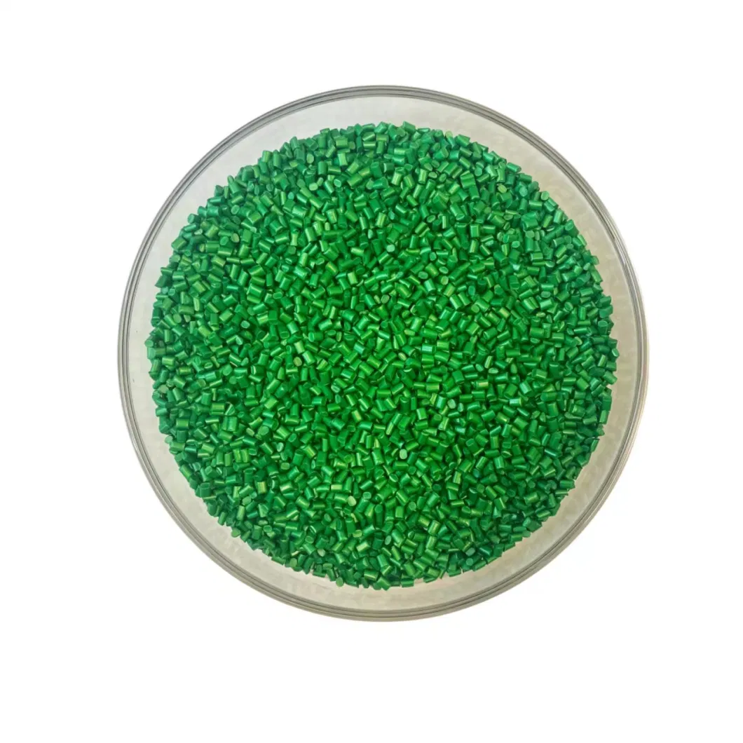 Anti-Static Green PP Masterbatch Pellets for Durable Automotive Parts