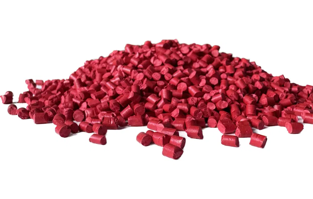 High Quality PP/PE Plastic Raw Material Red Masterbatch