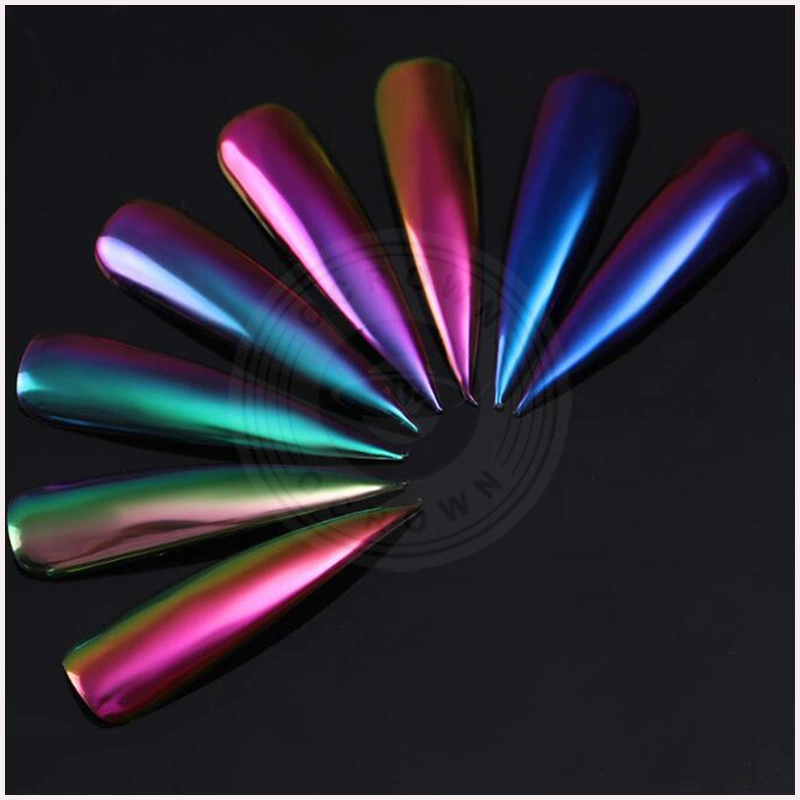 Chameleon Acrylic Powder Neon Glitter Rainbow Chrome Pigment