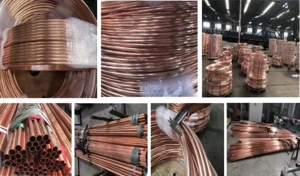 Copper Nickel Alloy Pipe Heat Exchanger Boiler Tube for Air Conditioner