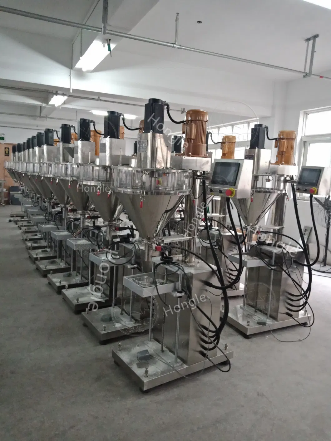 Ex-Factory Price Semi-Auto Powder Filling Machine, Auger Dry Powder Packing Filler
