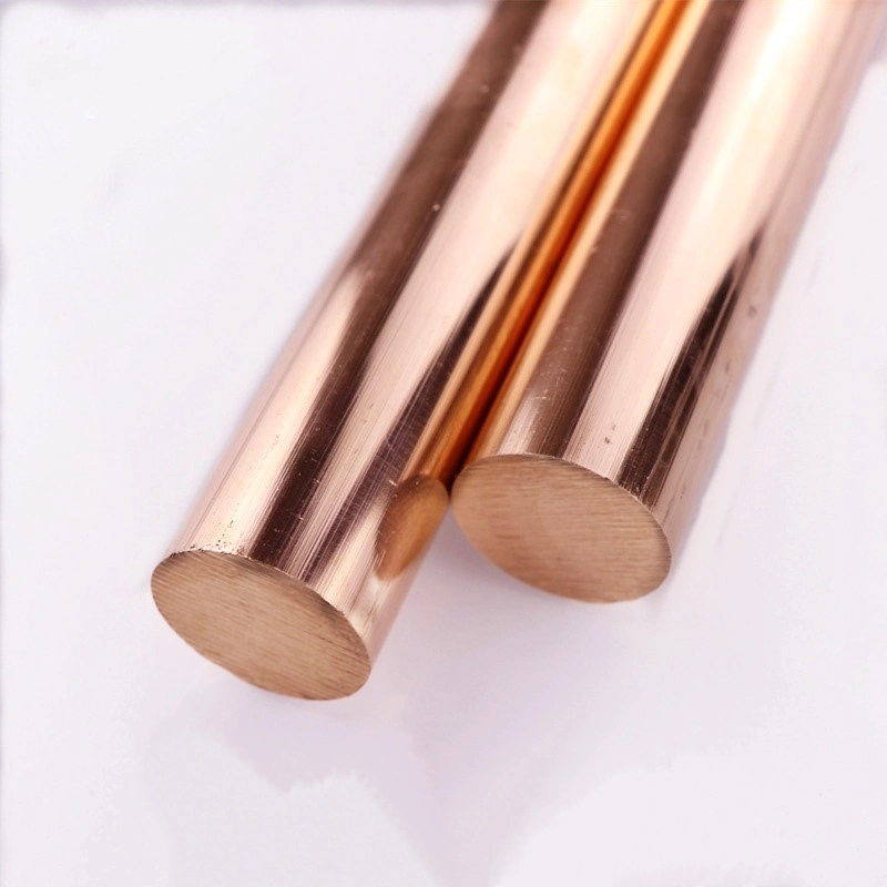 Edge Closing Copper Flat Rod 8mm Cathode Bus Bar Copper Becu Bar Rod Beryllium Copper