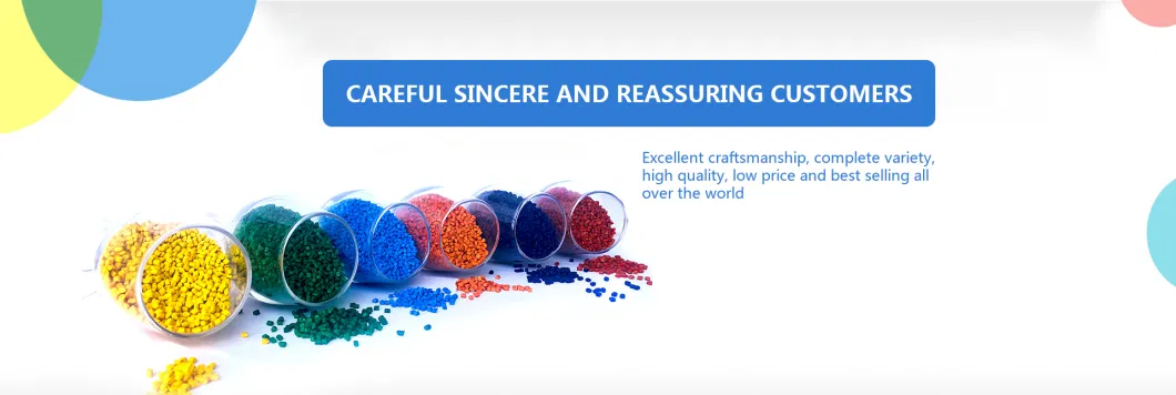Granule Masterbatch/Pigment Granule for Polymer Plastic PE Color Master Batch