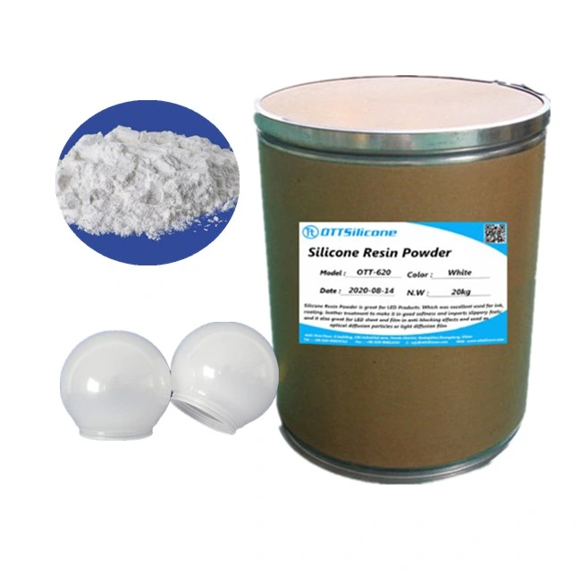 Excellent Heat Resistance Silicone Resin Powder for LED Sheet Light Diffuser Masterbatch