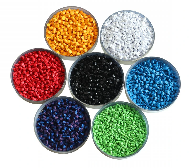 PP Granules Yellow Blue Color Masterbatch for Plastic