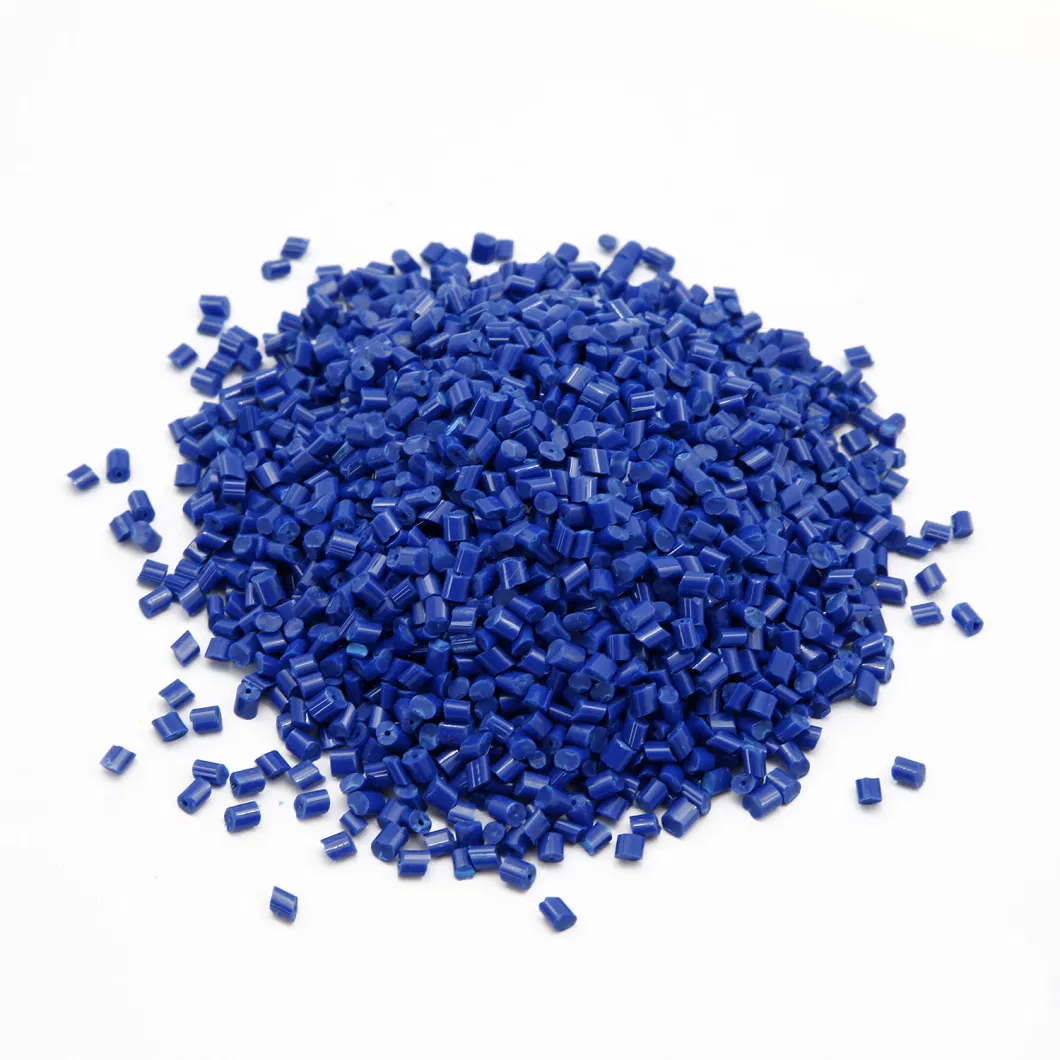 Blue PP, PE, ABS, PA, PBT HIPS Plastic Pigment Granule Foaming Masterbatch