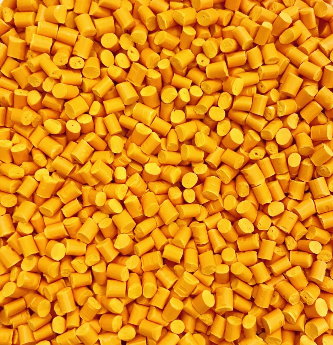 Anti-Static Yellow PE Masterbatch for Food Packaging Films and Bags Production