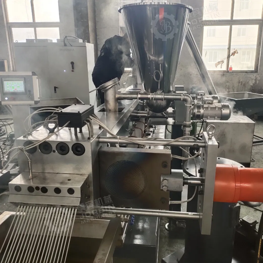 Co-Rotating Twin Screw Extruder Machine Compound PE PP Filler Masterbatch