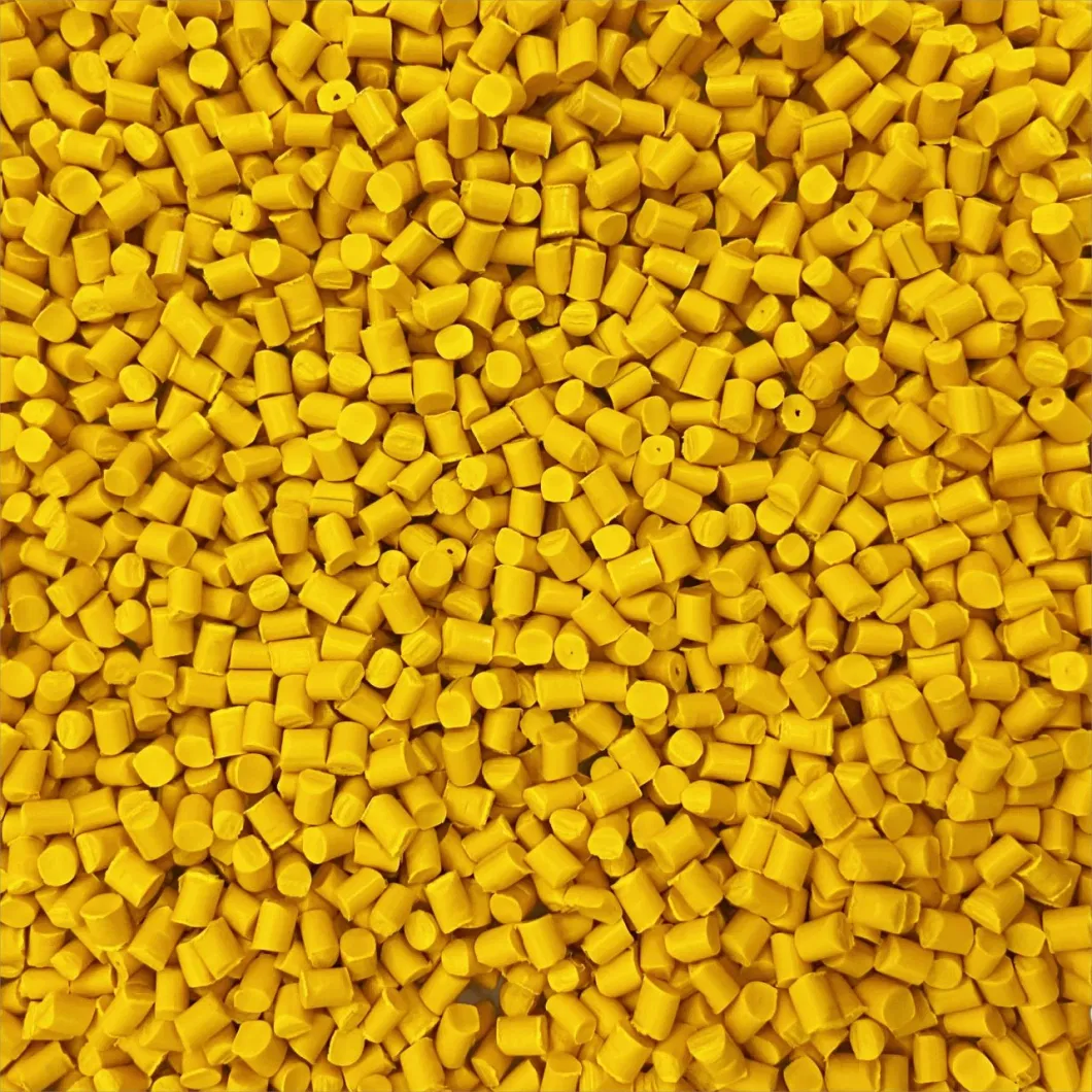 Anti-Static Yellow PE Masterbatch for Food Packaging Films and Bags Production