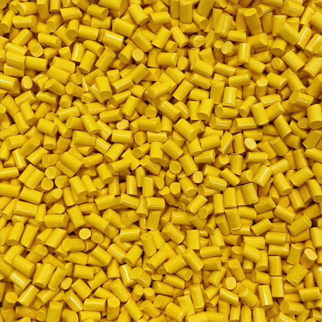 Anti-Static Yellow PE Masterbatch for Food Packaging Films and Bags Production