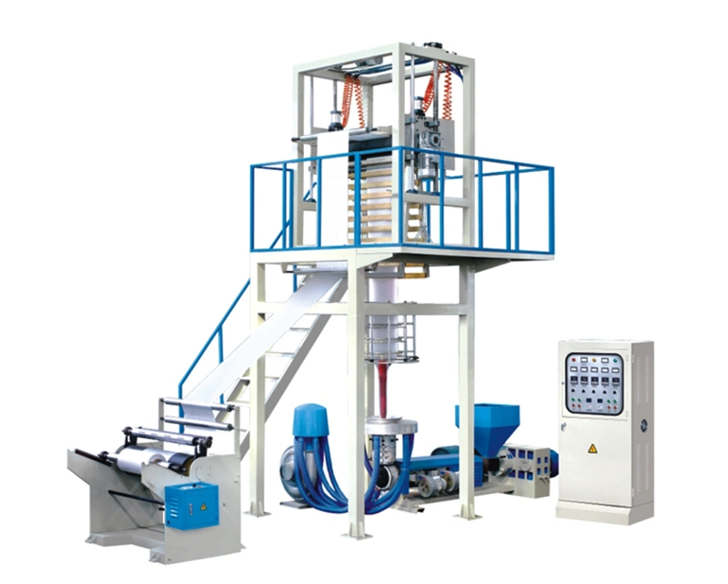 Professional Blown Film Extrusion Mono Layer Film Blowing Machine