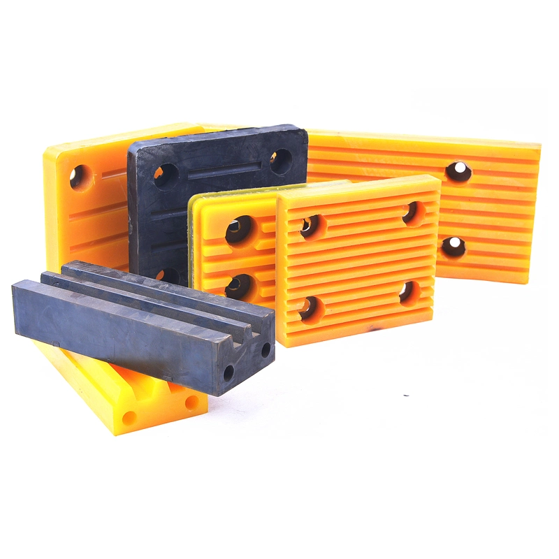 OEM Hard PU Block with Anti Slip for Forklift Clamp Spare Part