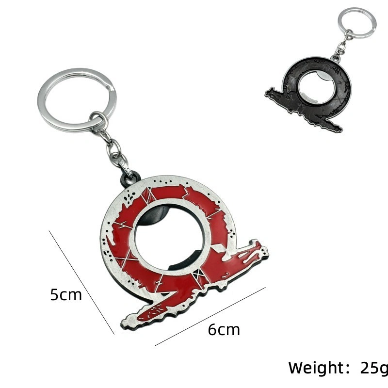 New Game Peripheral God of War Axe Keychain Weapon Model Pendant