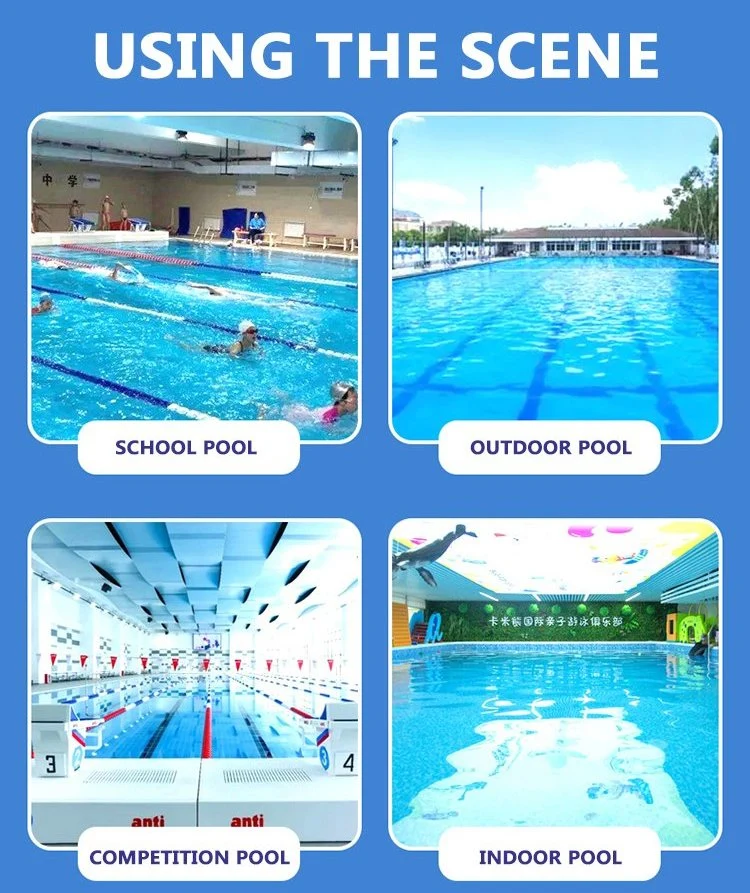 Water Crown Swimming Pool Standard Competition Anti-Slip Starting Blocks