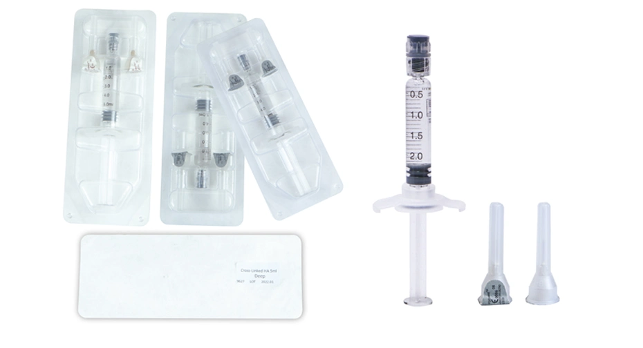 Cross-Linked Hyaluronic Acid Injection Dermal Filler Hyaluronic Acid Gel for Beauty