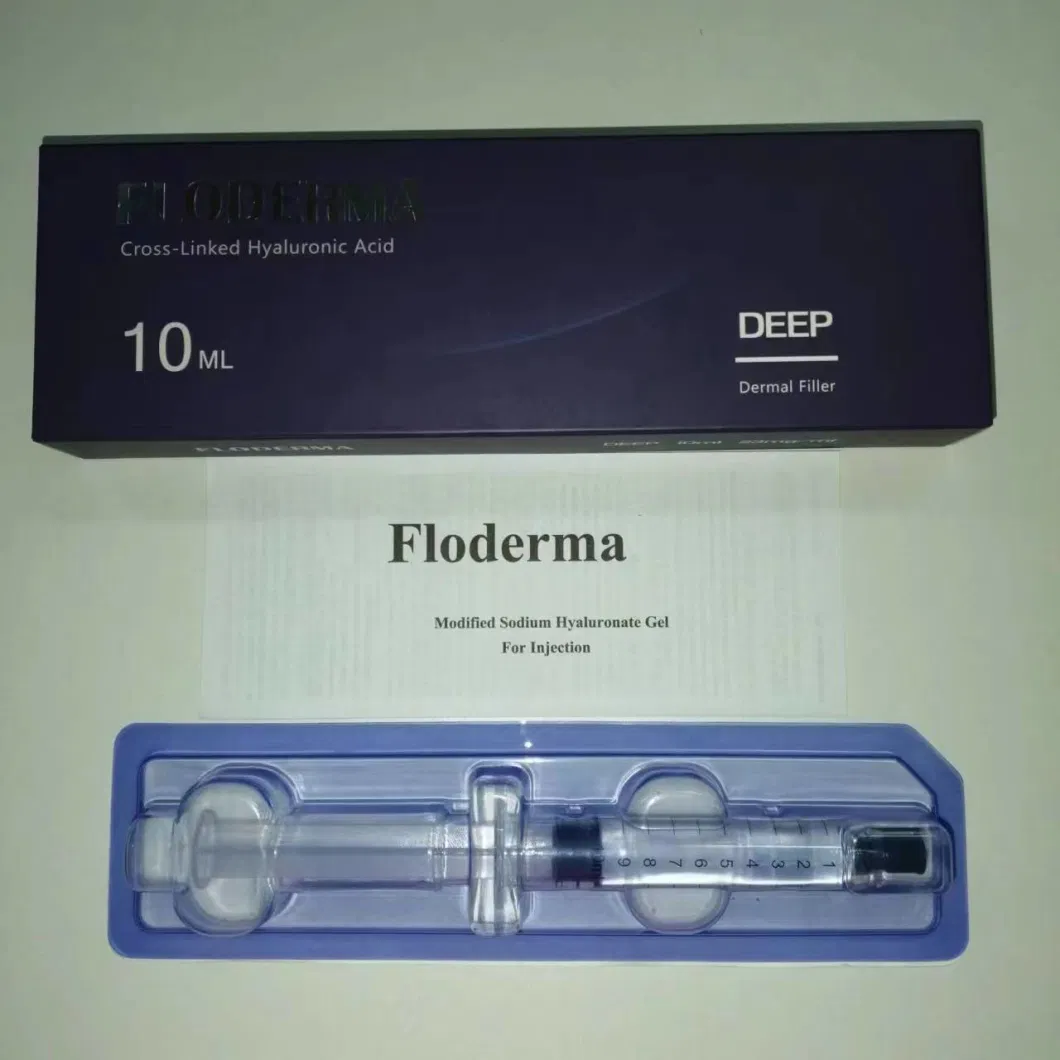 High Quality Facial Injectable Dermal Filler Hyaluronic Acid Gel Deep Filler 10ml
