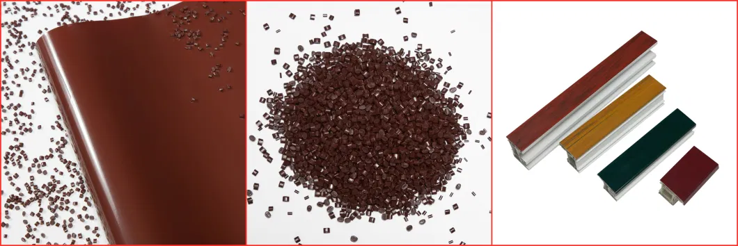 Color Orange Golden ASA Granule ASA Masterbatch for Resin PVC Roof Tile