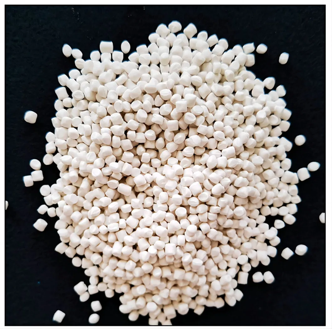Granule Plastic CaCO3 Filler Masterbatch Long-Lasting Material Milky Filler Masterbatch