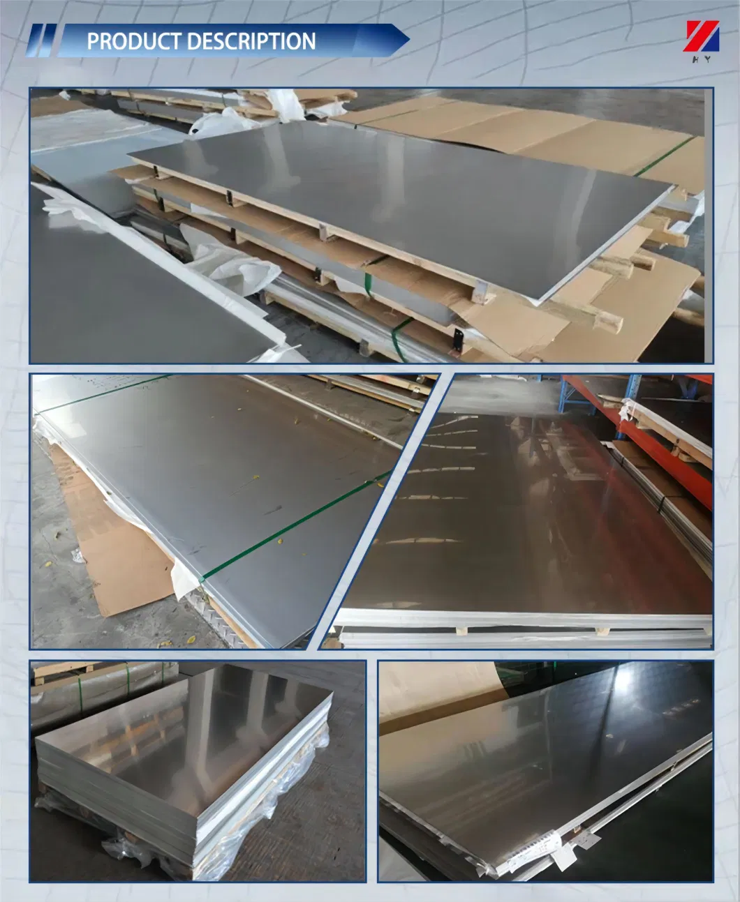 ASTM AISI DIN JIS ISO Stainless Steel/Aluminum/Copper/Brass/Bronze/Carbon Steel/Monel/Inconel/Alloy Steel/Metal/Galvanized Corrugated/Plates Sheet Plate Sheet