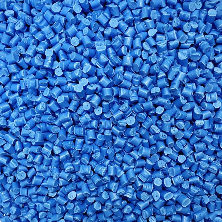 High-Quality Blue Plastic Masterbatch for Pipes, Household Appliances, and Toys