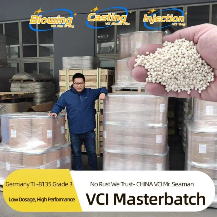 2% Dosage Vci Master Batch, Plastic Resin for Vci Film Manufacture, Tl-8135 Grade 3 Vci Resin