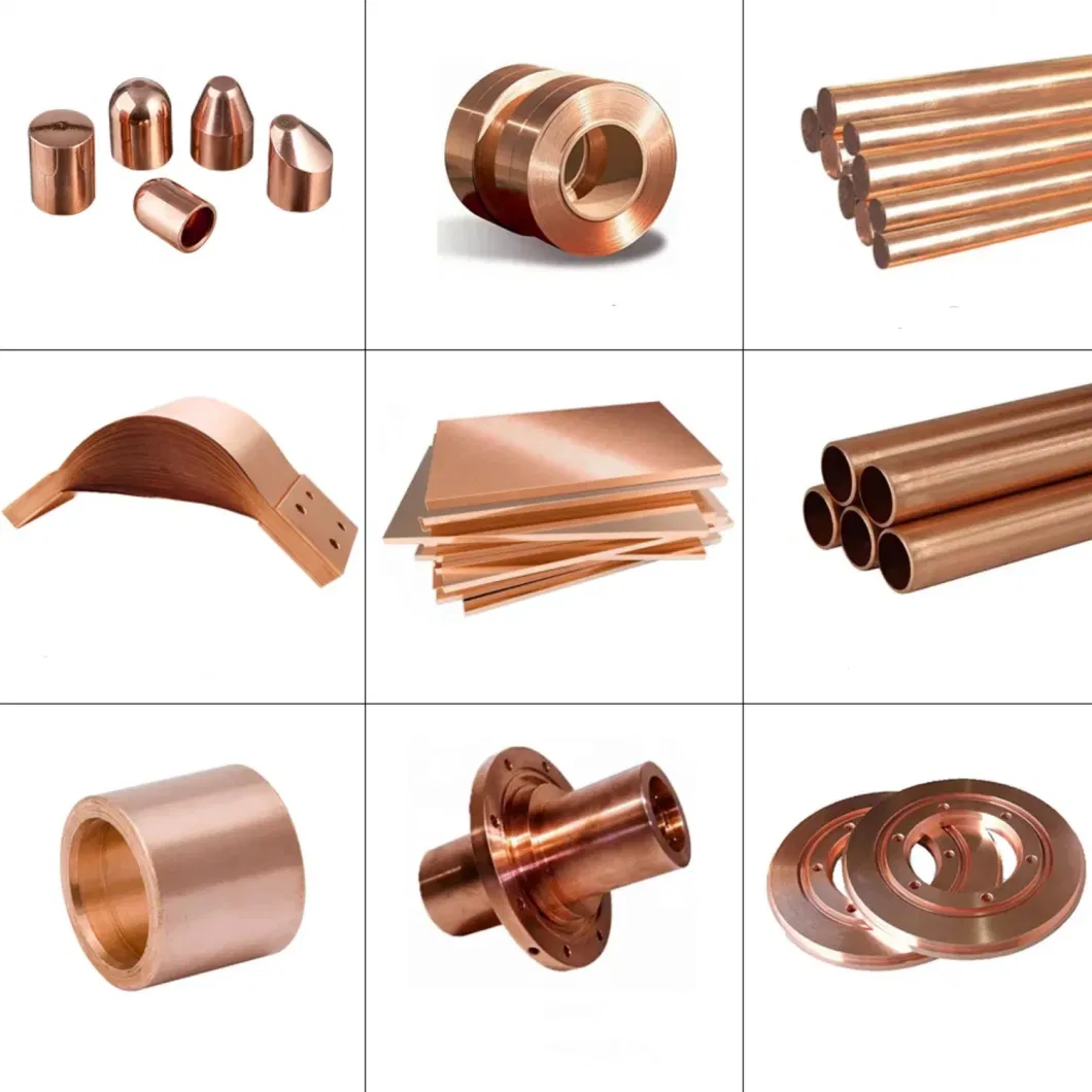 ASTM 99.9% C14500 Tellurium Copper Tube for Automobile Parts