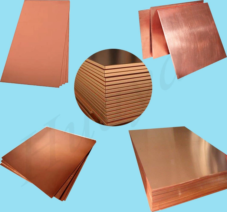 Cathode/ Copper Sheet/Plate 99.99% Manufacturer Electrolytic Copper Pure Plate Copper Cathode Tinned Clad Copper Sheets 1 Ton 42