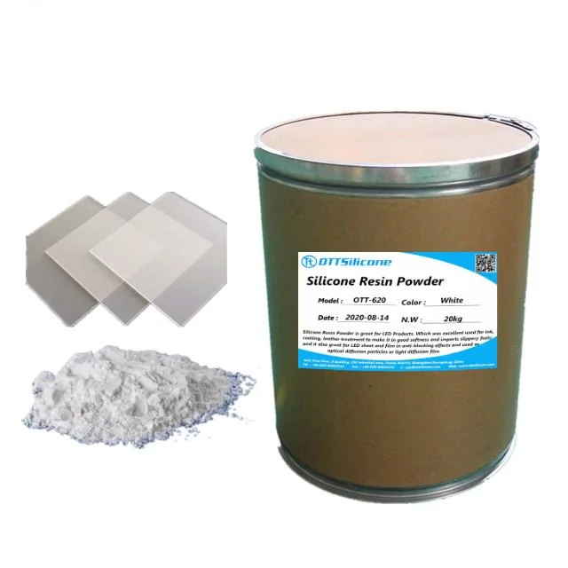 Excellent Heat Resistance Silicone Resin Powder for LED Sheet Light Diffuser Masterbatch