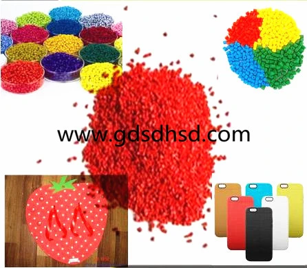 Orange Color Masterbatch for Plastic Phone Cases Manufacturer