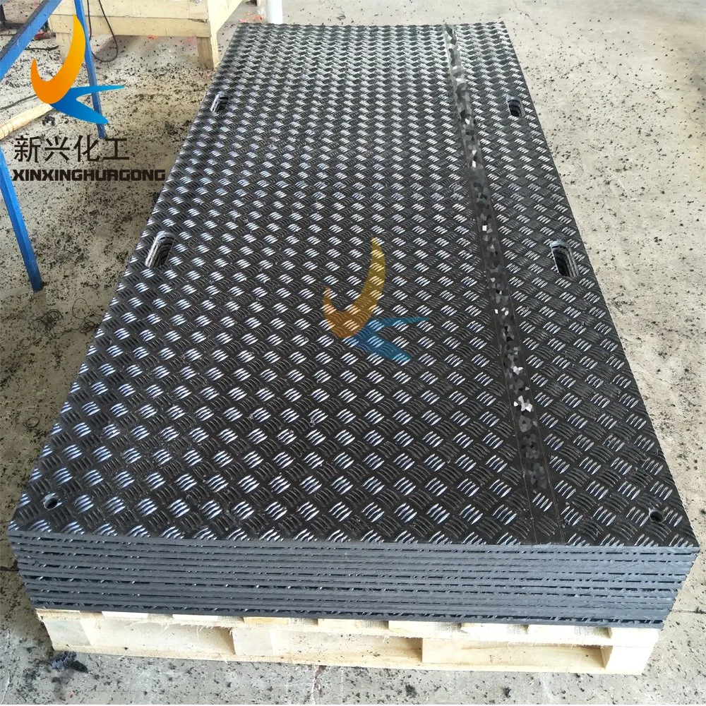 Anti-Slip Heavy Duty Interlocking UHMWPE Crane Stacker Cribbing Blocks