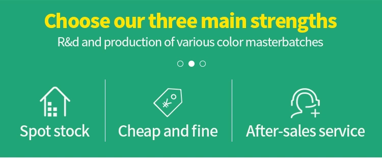 Color Masterbatch PP/PE/ABS/Pet/PA Plastic Industry Dark Blue Color Masterbatch