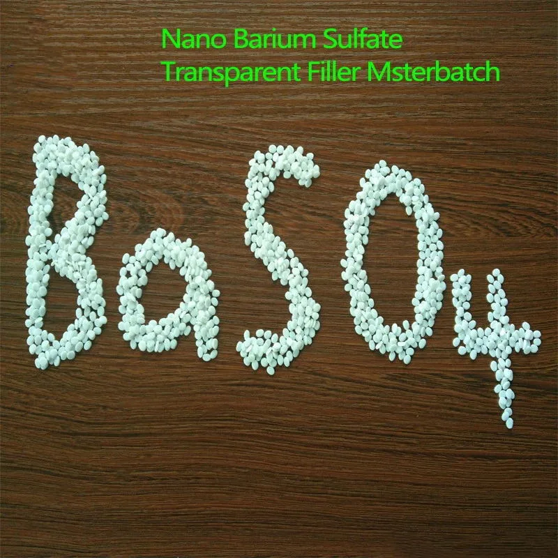 China Supplier Transparent Plastic Baso4 Filler Master Batch